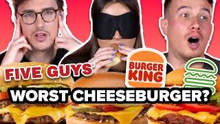 Brits Try A Blind Cheeseburger Taste Test