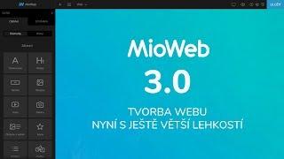 Webové stránky jedna radost, to je MioWeb 3.0