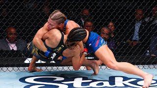 Kayla Harrison SUBMITS Julianna Peña In The Second Round! 