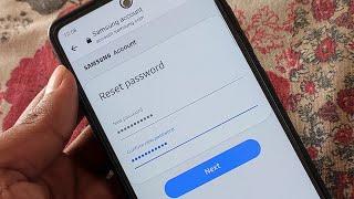 Samsung account forgot password | How to reset Samsung account password