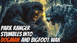 I'm A Park Ranger, I Stumbled On A DOGMAN And BIGFOOT Killing Ground