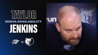 Taylor Jenkins Press Conference | Grizzlies vs. Thunder