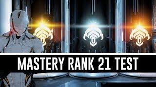 Mastery Rank 21 Test & All You Need To Know (Warframe)