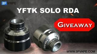 YFTK SOLO Style RDA - 3FVAPE