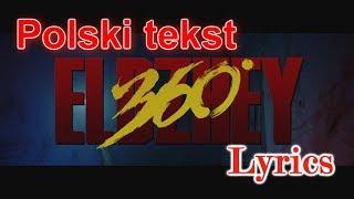 Allj - 360 PL /Элджей 360.Polski TEKST fonetyczny, lyrics karaoke.