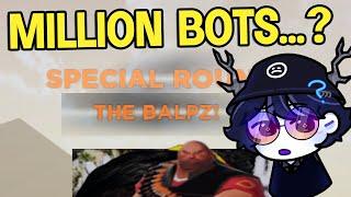 How I Survived A MILLION Nextbots In Evade Roblox