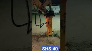 SHS 40.breaker installing jcb 3dx machine #trending #jcb