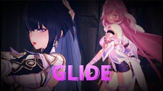 【Honkai Impact 3 / MMD / 4K 】GLIDE - Mei & Elysia