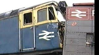 Holton Heath Train Crash, Poole 1989 & Rail Crane