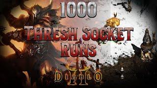 1000 Thresh Socket Runs - Item Find Barb Edition!!! - Diablo 2 - 1 Perfect Godly Unique!!!