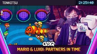 Mario & Luigi: Partners in Time by Tonkotsu in 2:25:40 - Awesome Games Done Quick 2025