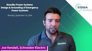 2024 Fall Engineering Symposium: Standby Power Systems Design & Grounding of Emergency Power Systems