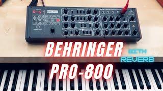 Behringer PRO-800 Demo with Reverb - No Talking -