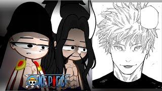 One Piece React To Gojo || One piece || Gacha React