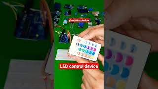 LED control device  #arduino #arduinoproject #devise #electronic #programming #led #control #short