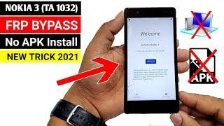 Nokia 3 GOOGLE ACCOUNT BYPASS | No Apk Install (Without PC) 