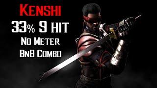 Mortal Kombat X: KENSHI (Balanced) 33% 9 Hit Combo No Meter