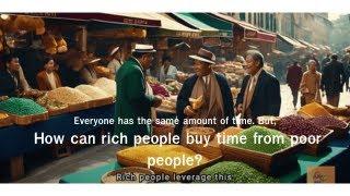 How can rich people buy time from poor people? #wealth #btc #cryptocurrency #bitcoin #investment