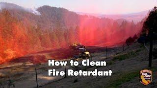 How to Clean Retardant