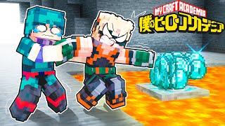 Bakugou and Deku Found Diamonds in Minecraft HARDCORE【My Craft Academia S1. E4】