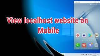 How to Access Application Localhost from Anywhere | Localhost Website from another Computer