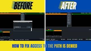 How to: Fix Access to the path C:\Programdata\video.txt is denied | vMix Error Fixed | vMix Tutorial