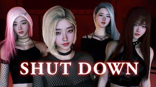 [MMD VAM] BLACKPINK - Shut Down / 4k