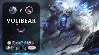 Volibear Top vs Garen - NA Master Patch 14.4