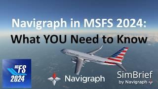 Navigraph for MSFS 2024: In-game Panel and EFB Integration for Microsoft Flight Simulator