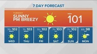 Idaho morning weather forecast for July 26: Several days in the triple digits with patchy smoke