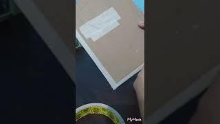 DIY Picture Frame using paper
