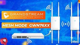 Configuration Mesh Grandstream antenne