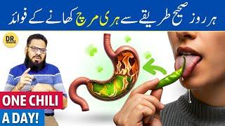 Hari Mirch Khane Ke Fayde! Eating Green Chillies Everyday, Benefits | Sabz Mirch | Dr. Ibrahim