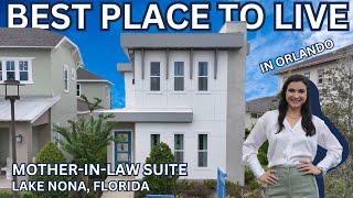 ORLANDO NEW HOME TOUR with Mother in law Suite  | Lake Nona, Florida | BEST SCHOOL in ORLANDO