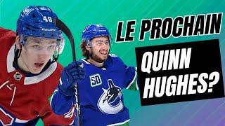 Nick Suzuki compare Lane Hutson à Quinn Hughes - Analyse des matchs de Logan Mailloux