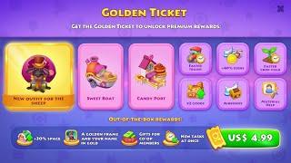  Township: Sweet Birthday | New Golden Ticket Unlocked Tutorial 