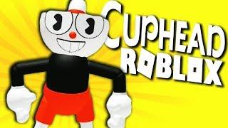 PLAYING CUPHEAD IN ROBLOX?! | Roblox Cuphead Roleplay Gameplay