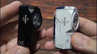 Wuben X0 Knight EDC Flashlight Review! (OSRAM P9 vs Samsung LH3651D LEDs!)