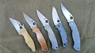 Лучший нож Spyderco.