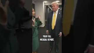 Trump Refuses to Say if He'll Release His Medical Records