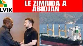 Le Zimrida, "la bombe flottante" refusé partout, accoste à Abidjan avec sa cargaison dangereuse