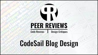 Web Design Critique: Florimond Manca's CodeSail blog