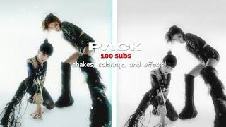 : PACK ALIGHT MOTION | especial 100 subs (colorings, shakes and effects)