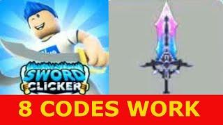 * ALL CODES WORK *  FREE SWORD CODES! [RANKS] Sword Clicker ROBLOX