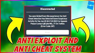 Anti-Exploit/Anti-Cheat System [Tutorial] + Ban Save and Whitelist (Roblox Studio)