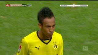 Pierre-Emerick Aubameyang vs Augsburg Away 13-14 720p HD