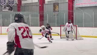 09 Taylen “Taz” Graf in goal for Team Wisconsin at Cleveland Showcase Pt. 1