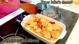 PORK STEW RECIPE(caldereta)//hyper Juliet’s channel