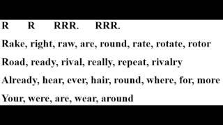 Q&A: Words With "R" -- A Practice List