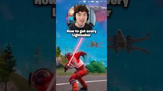 Every Lightsaber in Fortnite Star Wars!